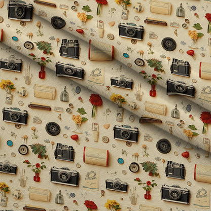 Retro Keepsakes Pattern 11 Minky Fabric