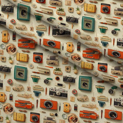Retro Keepsakes Pattern 14 Minky Fabric