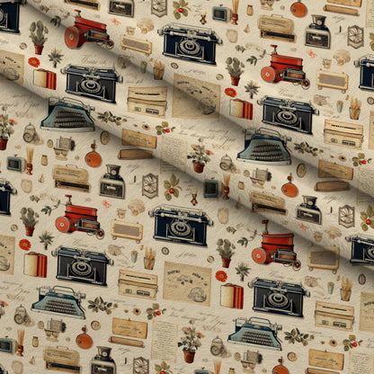 Retro Keepsakes Pattern 22 Minky Fabric