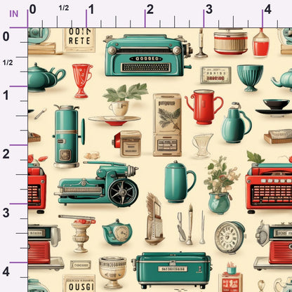 Retro Keepsakes Pattern 23 Minky Fabric