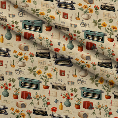 Retro Keepsakes Pattern 24 Minky Fabric