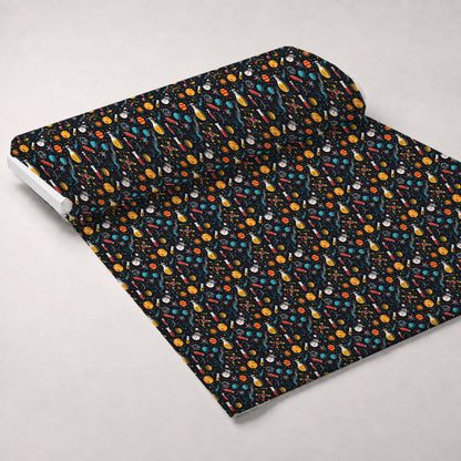 Retro Lab Pattern 14 Minky Fabric