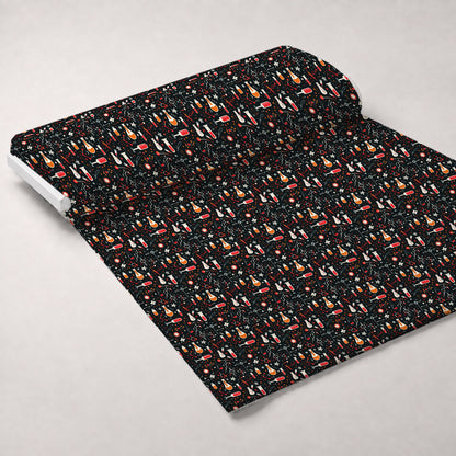 Retro Lab Pattern 16 Minky Fabric
