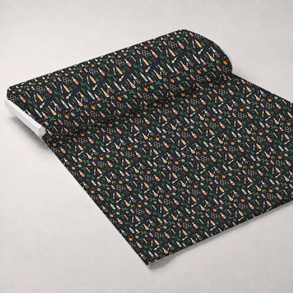 Retro Lab Pattern 19 Minky Fabric