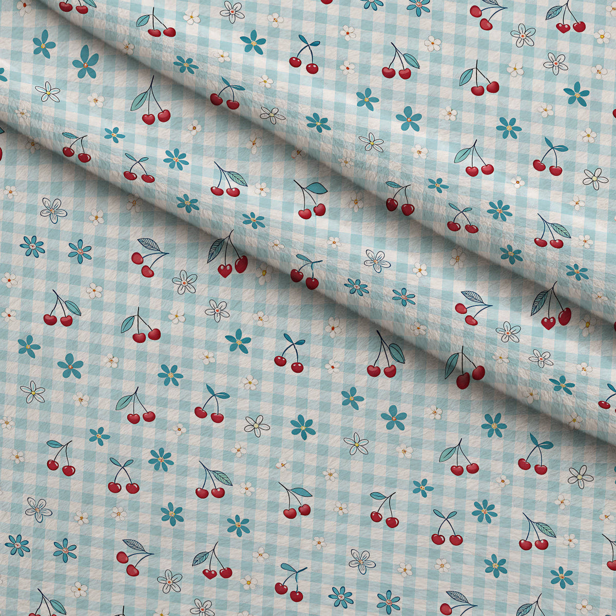 Ribbon Orchard Pattern 11 Minky Fabric