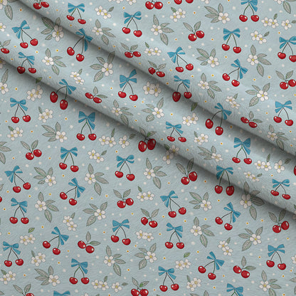 Ribbon Orchard Pattern 7 Minky Fabric