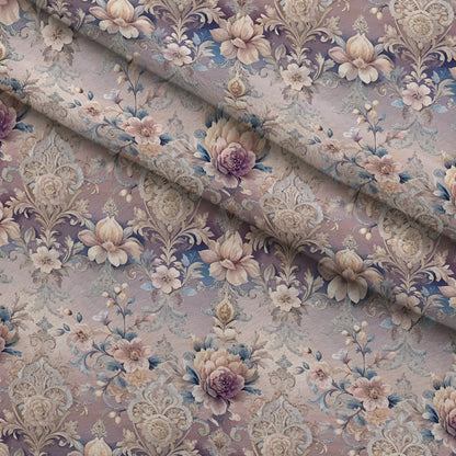Rococo Blooms Pattern 104 Minky Fabric