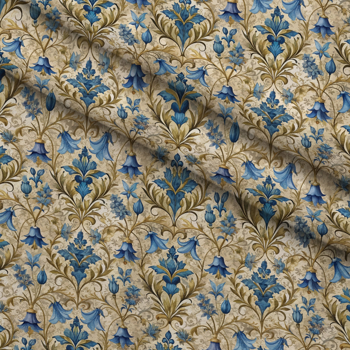 Rococo Blooms Pattern 115 Minky Fabric