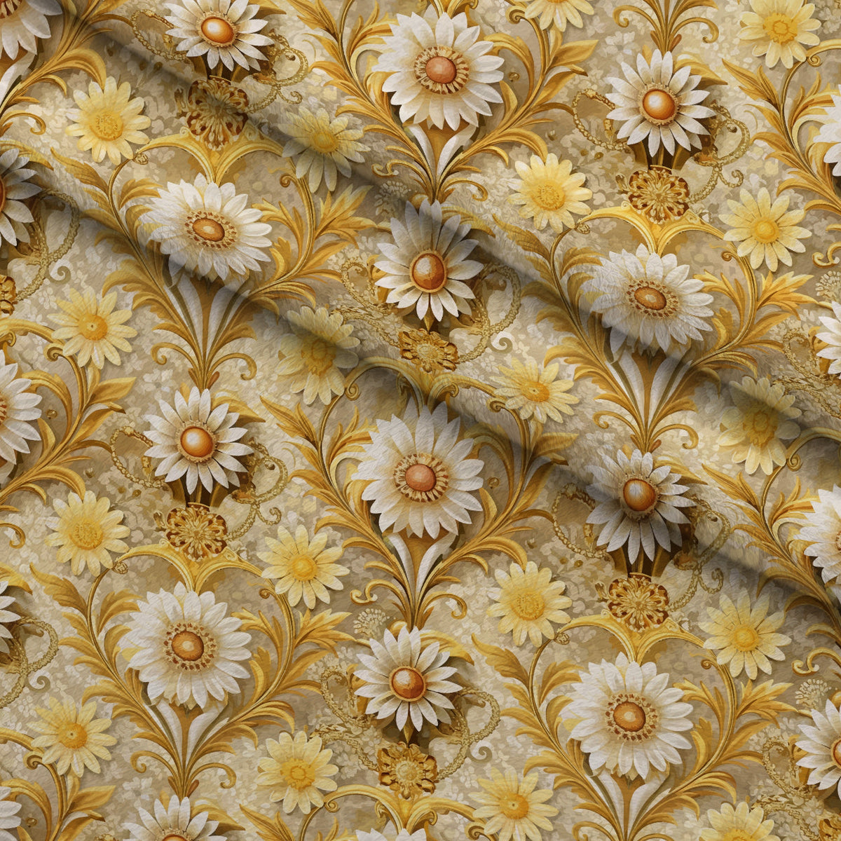 Rococo Blooms Pattern 144 Minky Fabric