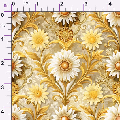 Rococo Blooms Pattern 144 Minky Fabric