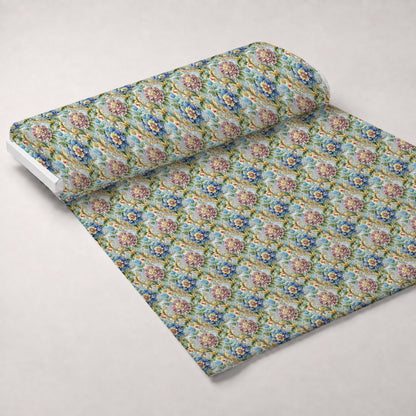 Rococo Blooms Pattern 147 Minky Fabric