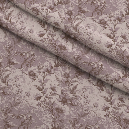 Rococo Blooms Pattern 166 Minky Fabric