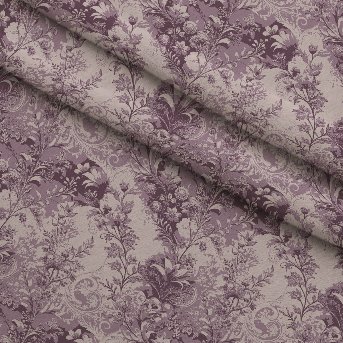 Rococo Blooms Pattern 167 Minky Fabric