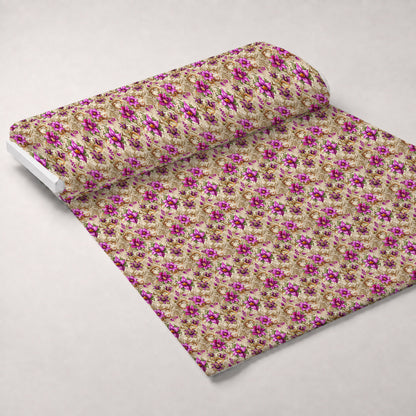 Rococo Blooms Pattern 182 Minky Fabric
