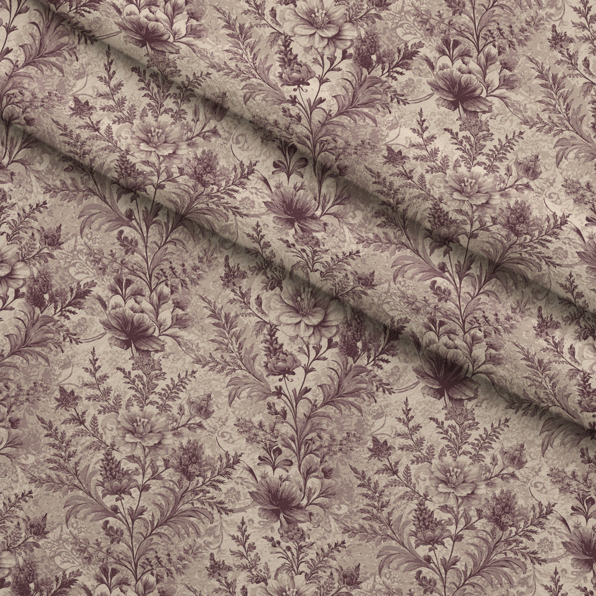 Rococo Blooms Pattern 202 Minky Fabric