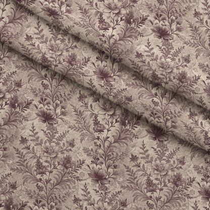 Rococo Blooms Pattern 202 Minky Fabric