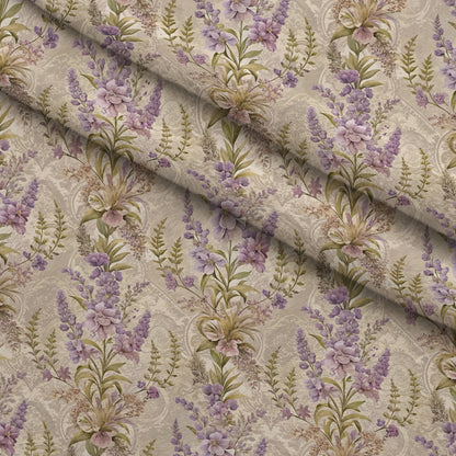 Rococo Blooms Pattern 203 Minky Fabric