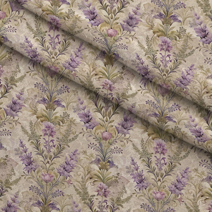 Rococo Blooms Pattern 206 Minky Fabric