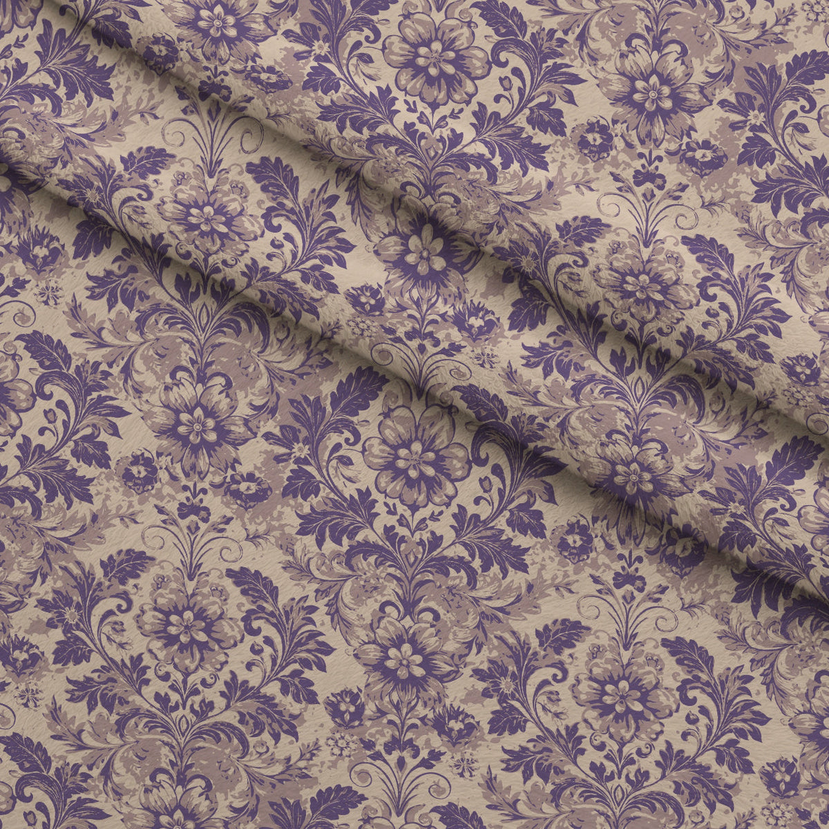 Rococo Blooms Pattern 219 Minky Fabric