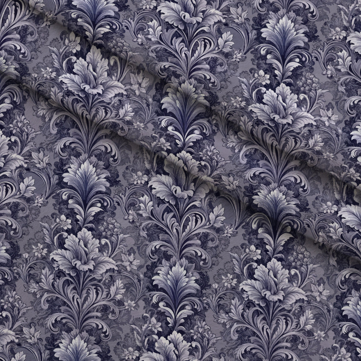 Rococo Blooms Pattern 221 Minky Fabric