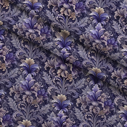 Rococo Blooms Pattern 223 Minky Fabric