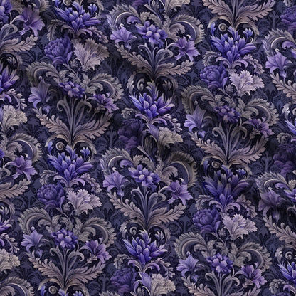 Rococo Blooms Pattern 224 Minky Fabric