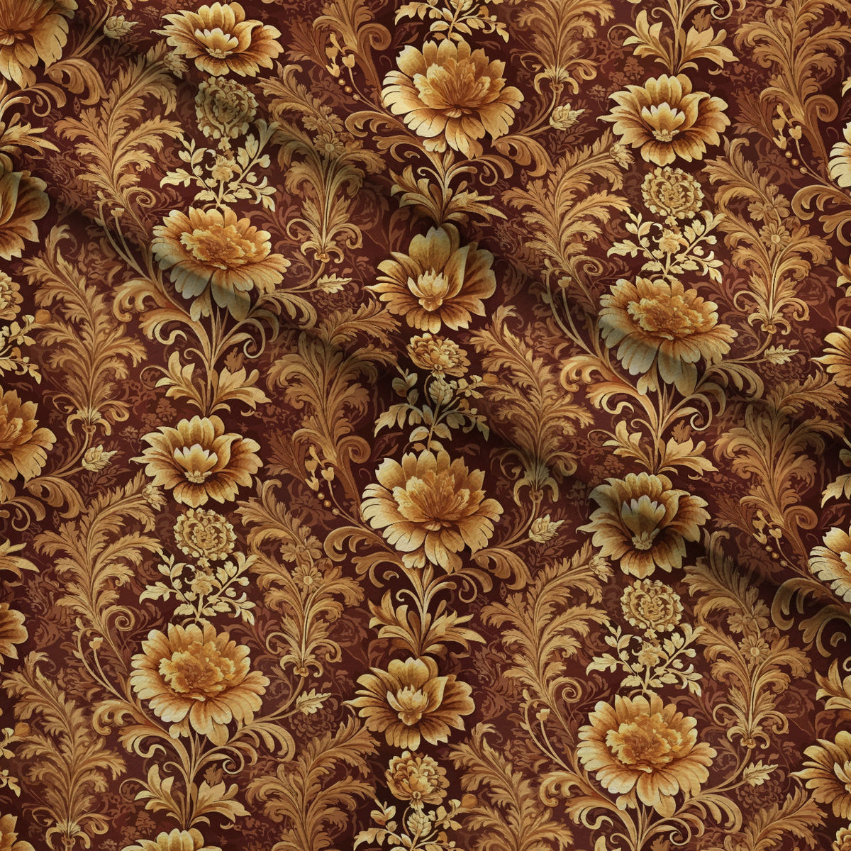 Rococo Blooms Pattern 226 Minky Fabric