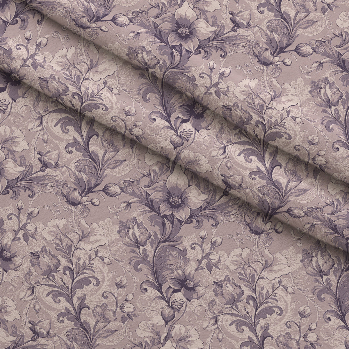Rococo Blooms Pattern 233 Minky Fabric