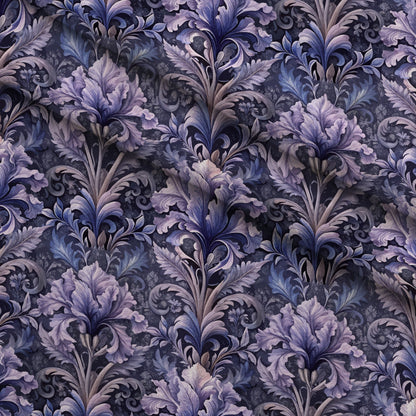 Rococo Blooms Pattern 53 Minky Fabric