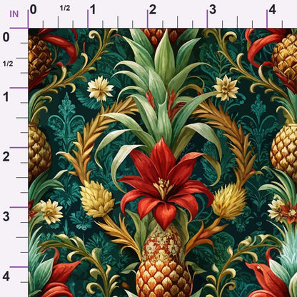 Rococo Blooms Pattern 57 Minky Fabric