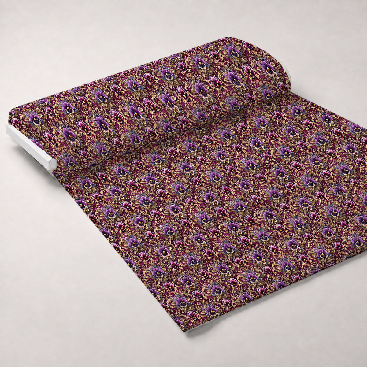 Rococo Blooms Pattern 82 Minky Fabric
