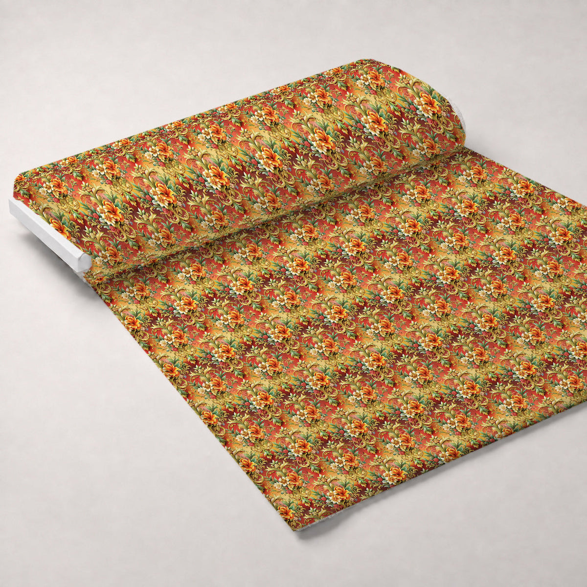 Rococo Blooms Pattern 87 Minky Fabric