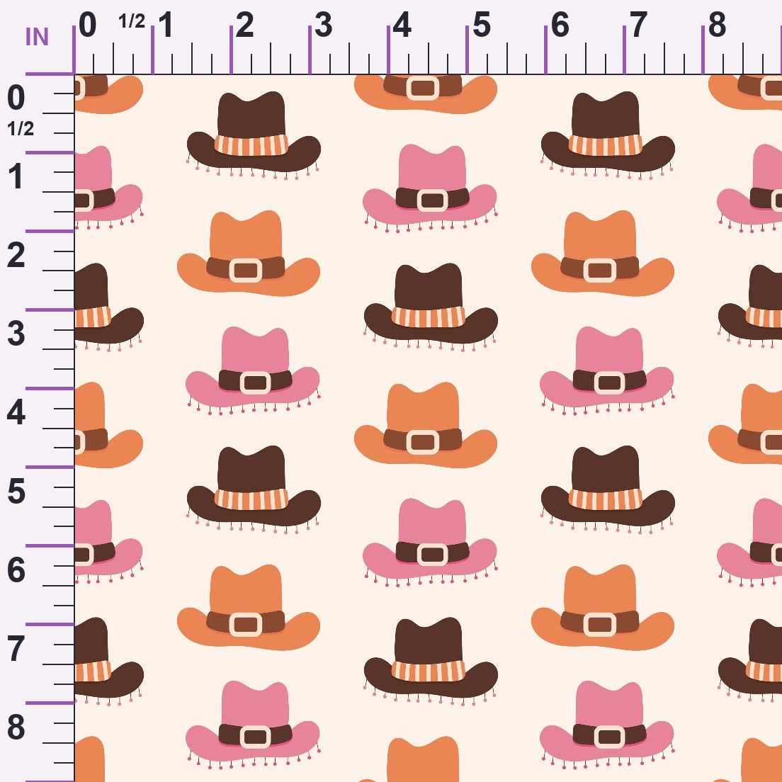 Rodeo Blooms Pattern 2 Minky Fabric