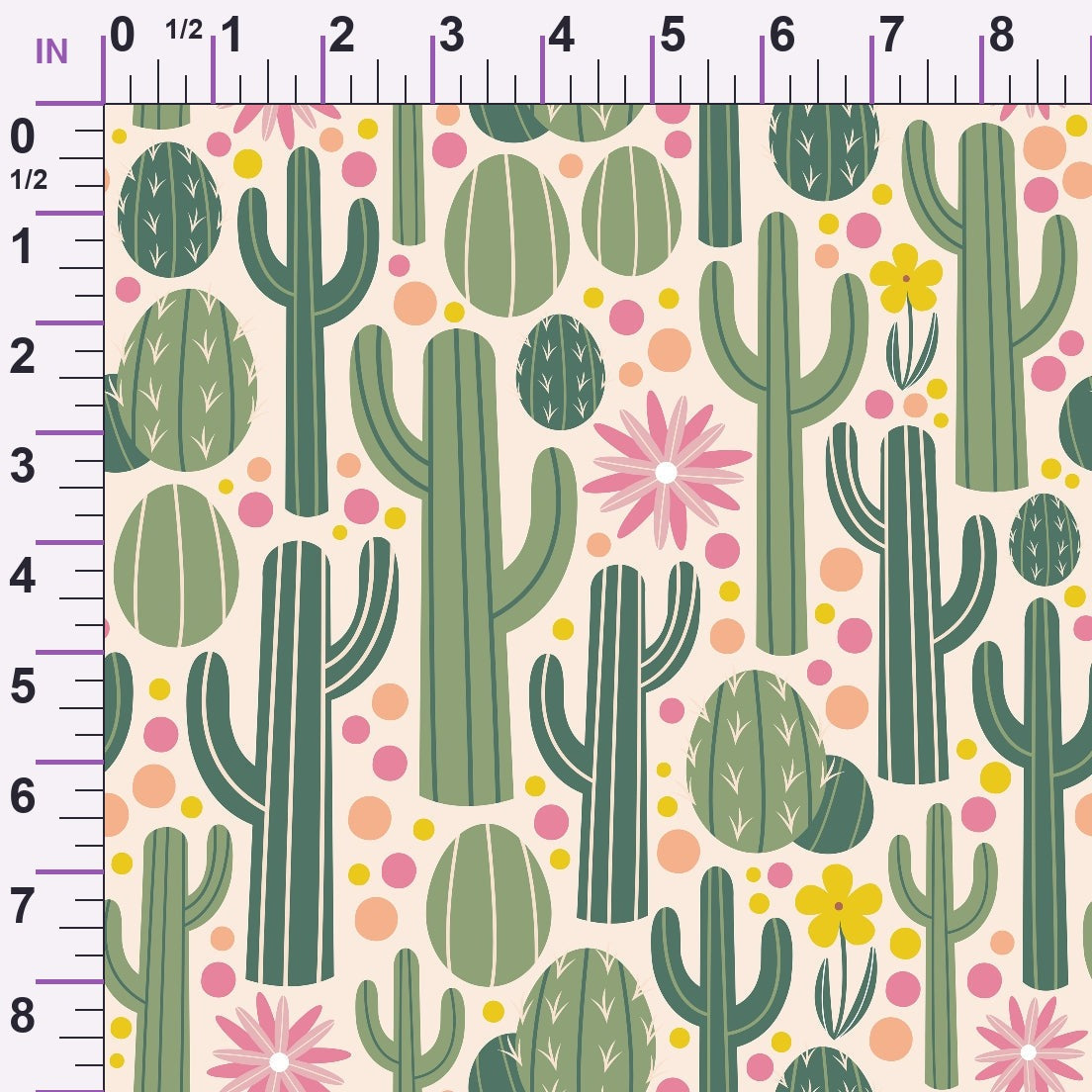 Rodeo Blooms Pattern 3 Minky Fabric