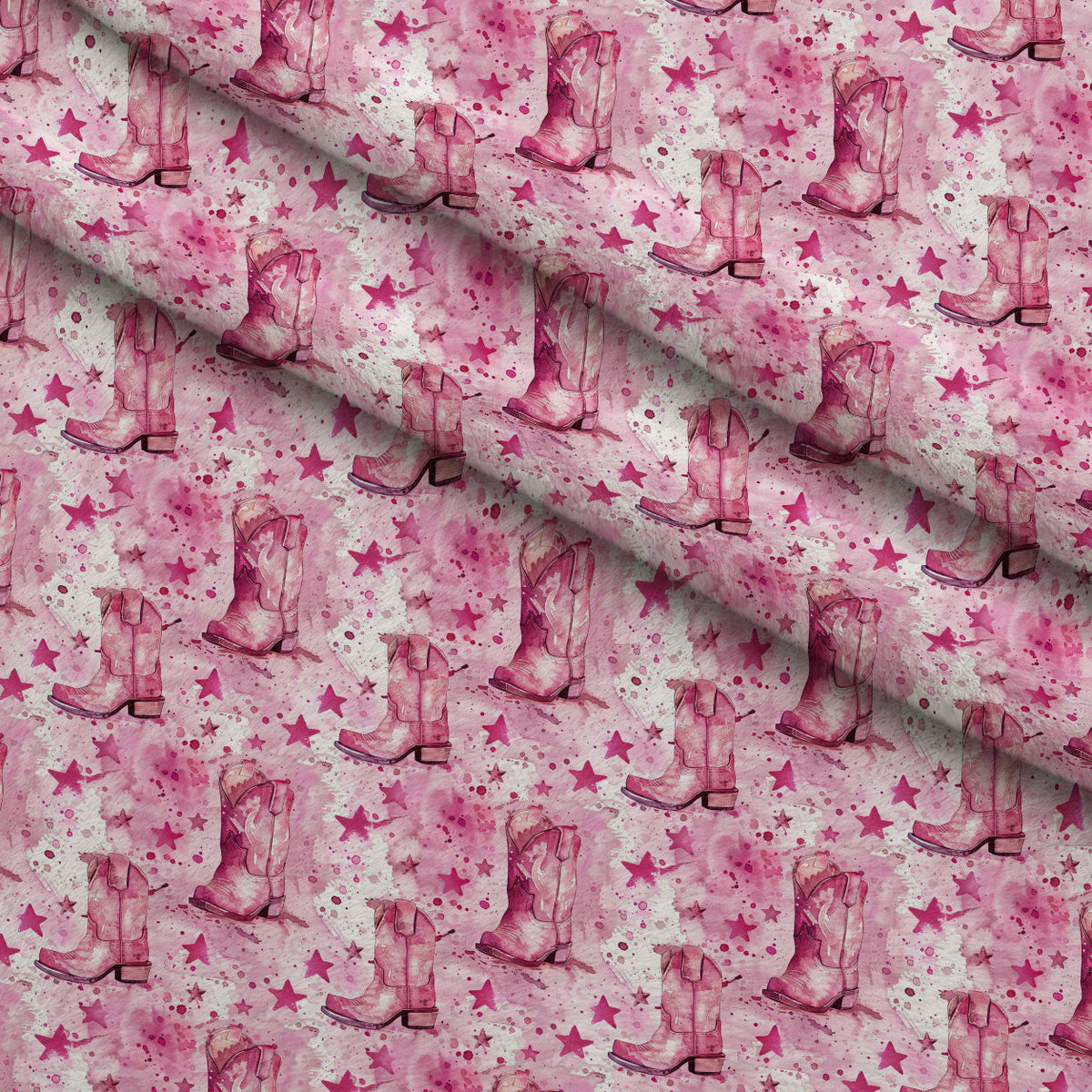 Rodeo Rose Pattern 1 Minky Fabric