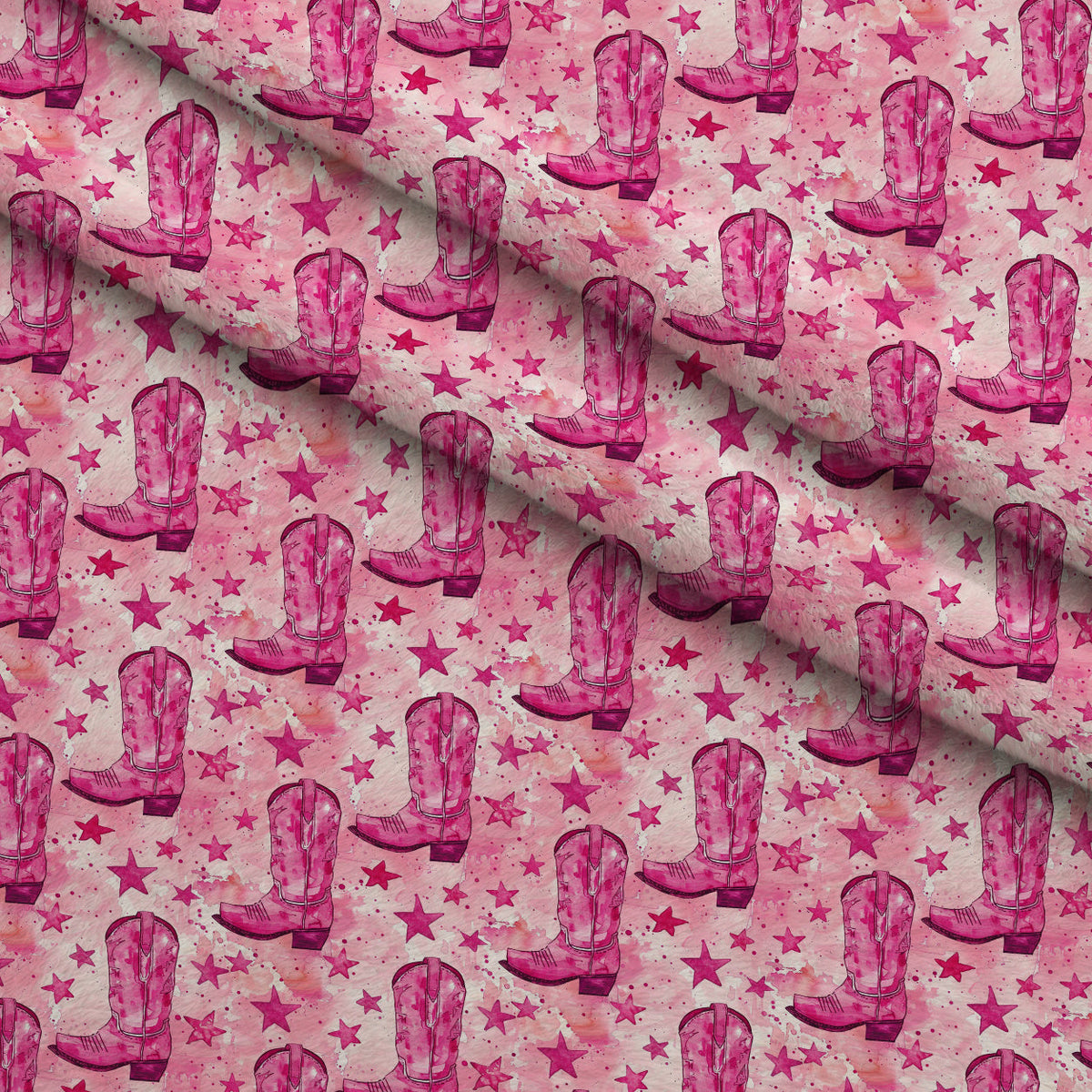 Rodeo Rose Pattern 10 Minky Fabric