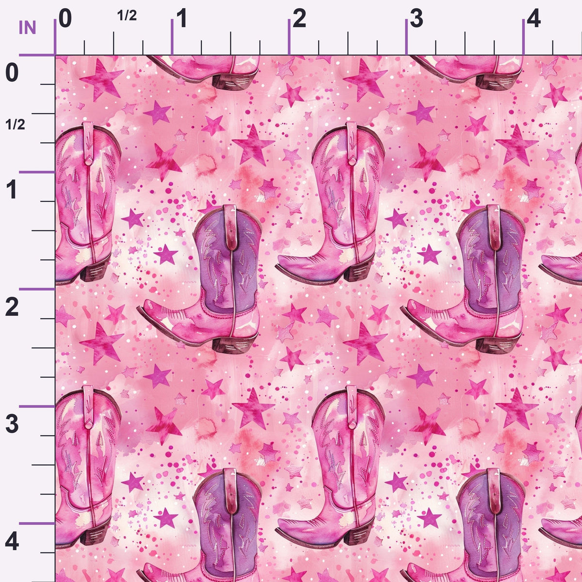 Rodeo Rose Pattern 11 Minky Fabric