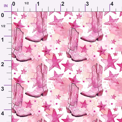 Rodeo Rose Pattern 12 Minky Fabric