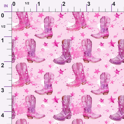 Rodeo Rose Pattern 13 Minky Fabric