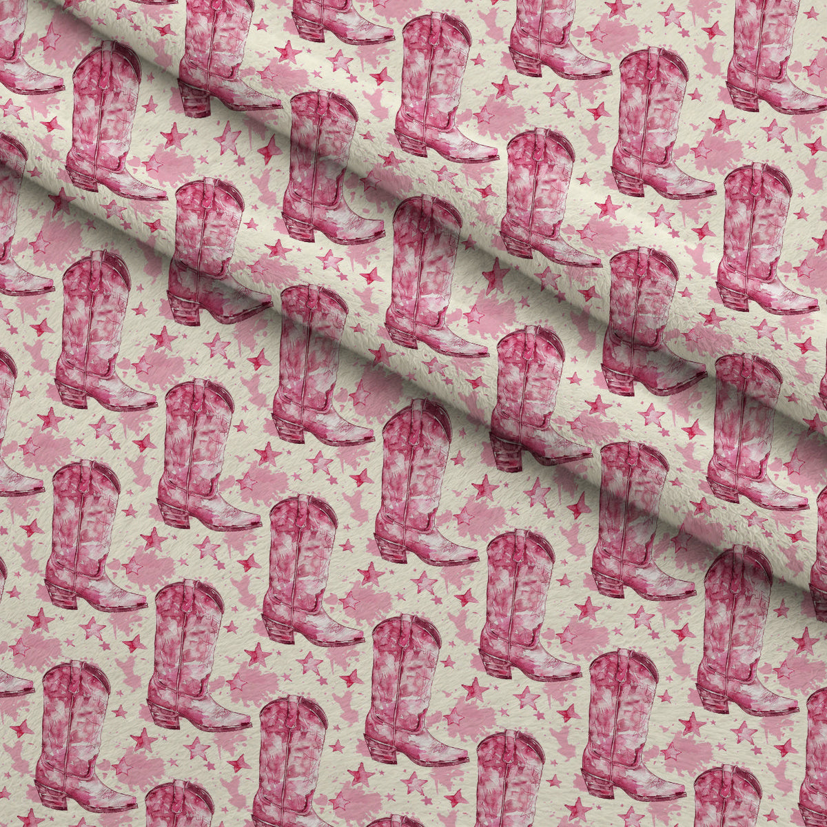 Rodeo Rose Pattern 14 Minky Fabric