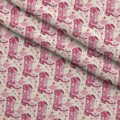 Rodeo Rose Pattern 14 Minky Fabric