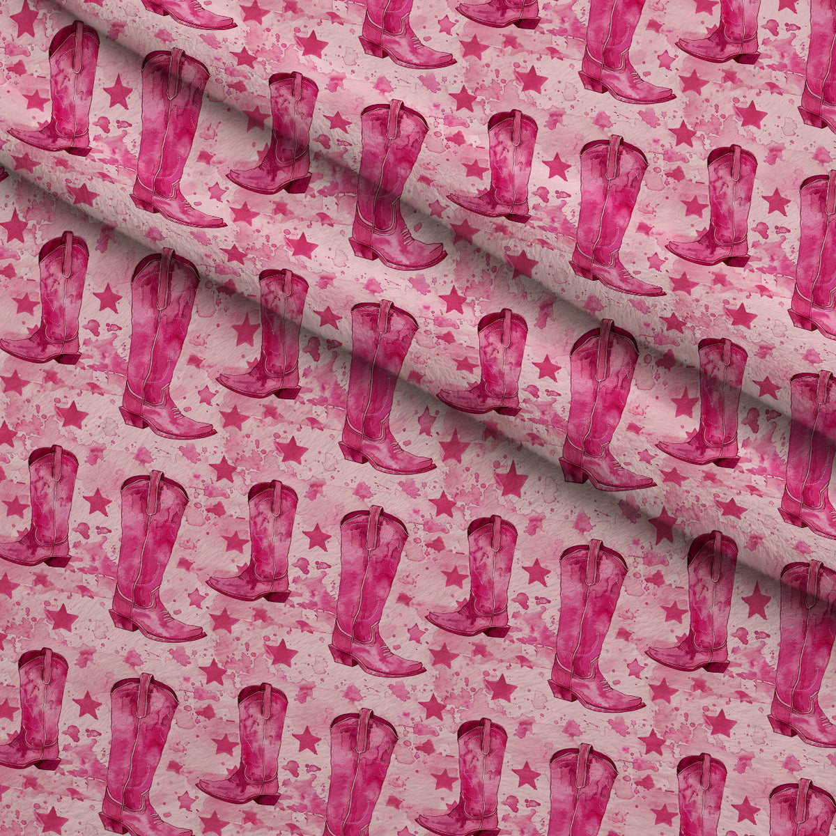 Rodeo Rose Pattern 15 Minky Fabric