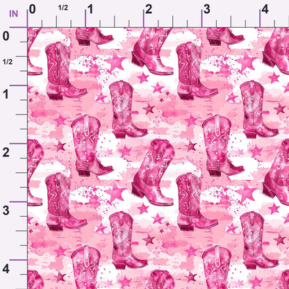 Rodeo Rose Pattern 16 Minky Fabric