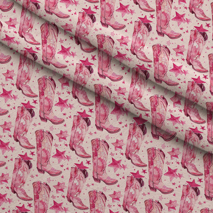 Rodeo Rose Pattern 18 Minky Fabric