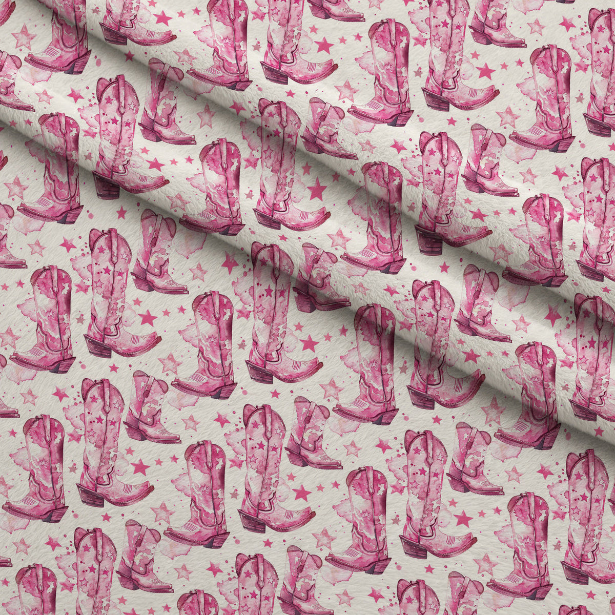 Rodeo Rose Pattern 2 Minky Fabric