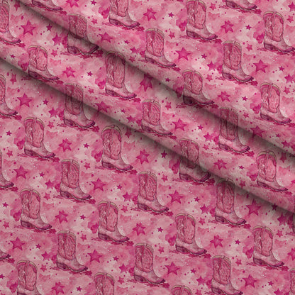 Rodeo Rose Pattern 6 Minky Fabric
