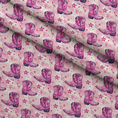 Rodeo Rose Pattern 9 Minky Fabric