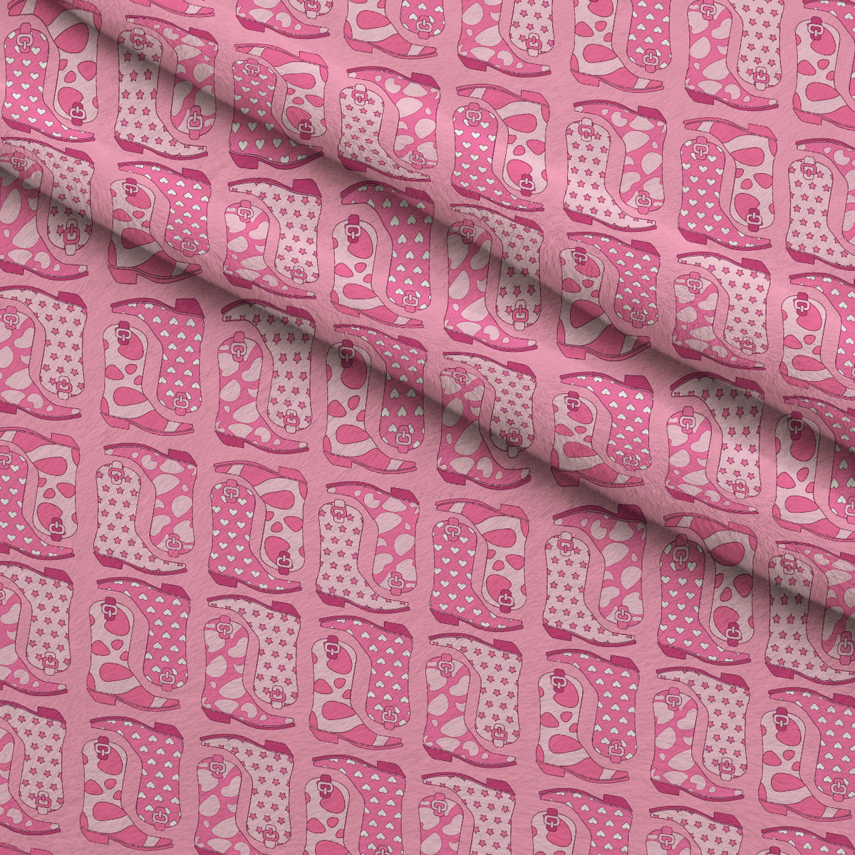 Rodeo Sweetheart Pattern 1 Minky Fabric