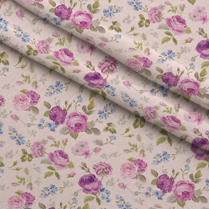 Rose Cameo Parlor Pattern 4 Minky Fabric