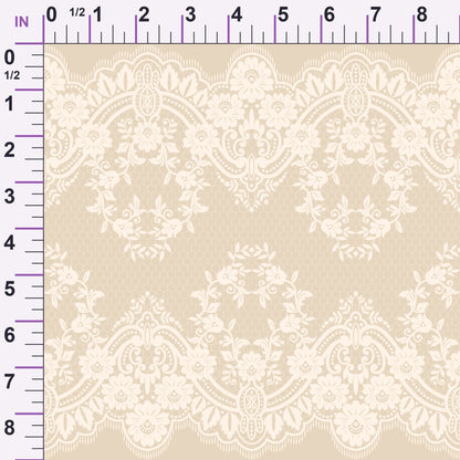 Rose Cameo Parlor Pattern 7 Minky Fabric
